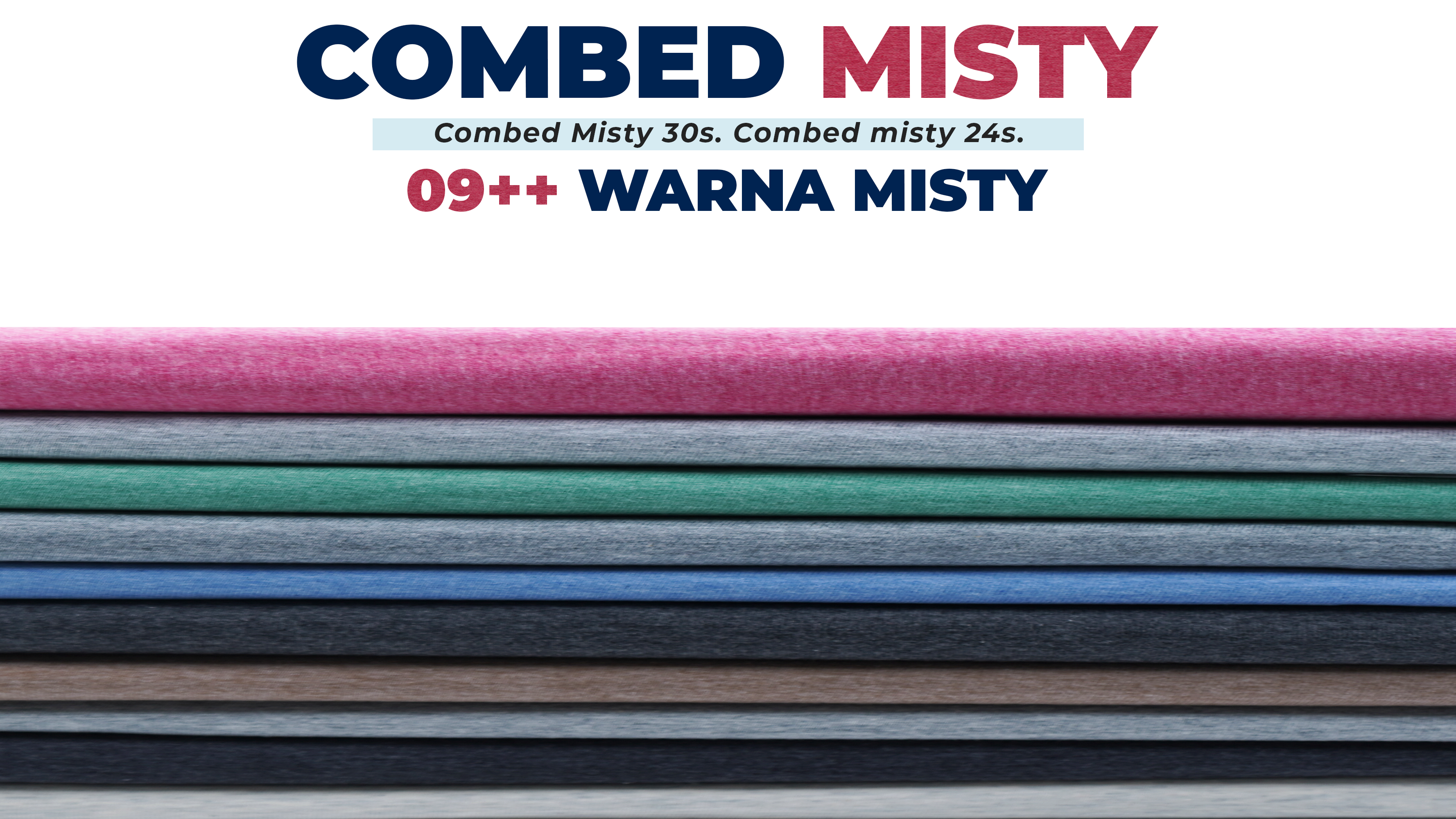 SJ Cotton Combed Misty